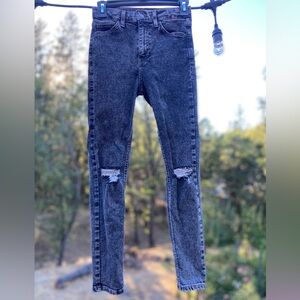 Topshop Acid Wash Jamie Skinny Jean